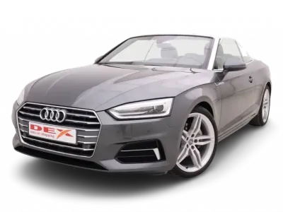 Audi A5 2.0 TDi 190 S-Tronic Cabrio Sport + GPS + Leder/Cuir + Xenon