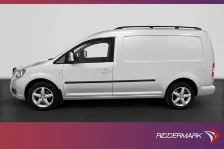 Volkswagen Caddy Maxi 1.6TDI Automat Dragkrok Värmare Moms